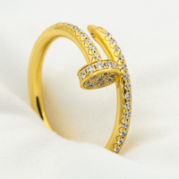 [Amore Jewelry]JUSTE RING 1.8MM GOLD DIAMONDS