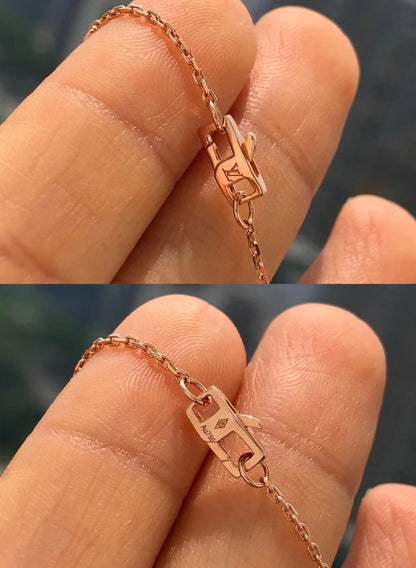 [Amore Jewelry]BLOSSOM PENDANT PINK GOLD AND DIAMOND