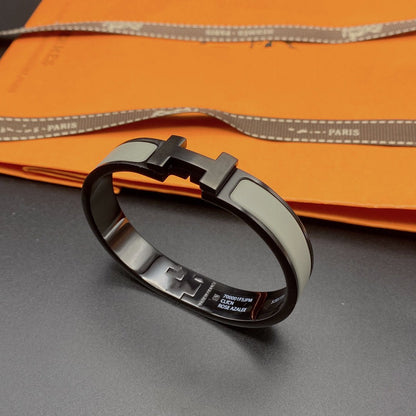 [Amore Jewelry]CLIC HM SO BLACK GREY BRACELET