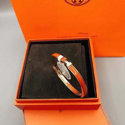 [Amore Jewelry]CLASSIC HM CLIC RED 8MM ENAMEL BRACELET