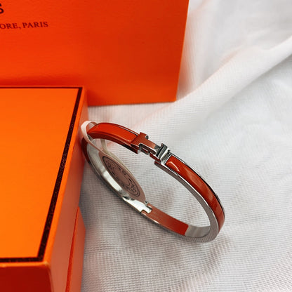 [Amore Jewelry]CLASSIC HM CLIC RED 8MM ENAMEL BRACELET