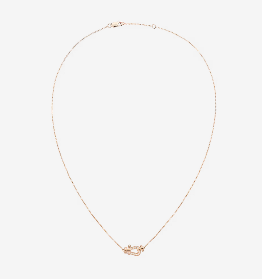 [Amore Jewelry]FORCE 10 DIAMOND PINK GOLD NECKLACE MINI MODEL