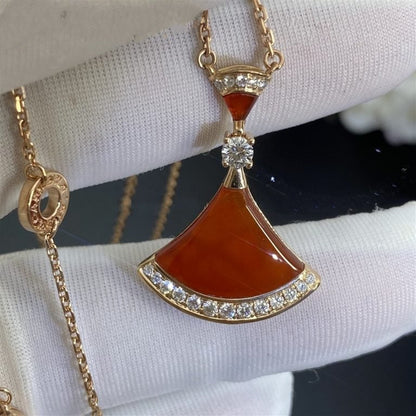 [Amore Jewelry]DREAM NECKLACE CARNELIAN DIAMOND