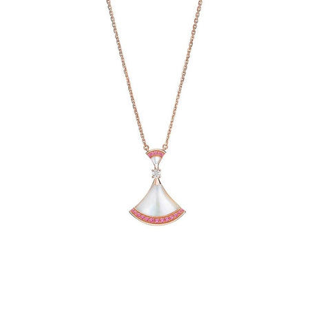 [Amore Jewelry]DREAM NECKLACE MOP PINK DIAMOND