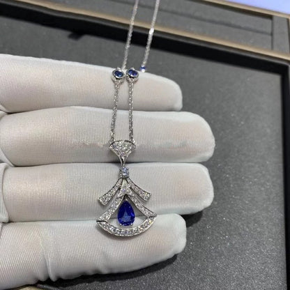 [Amore Jewelry]DREAM NECKLACE AGATE DIAMOND SILVER