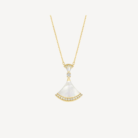 [Amore Jewelry]DREAM NECKLACE MOP GOLD DIAMOND