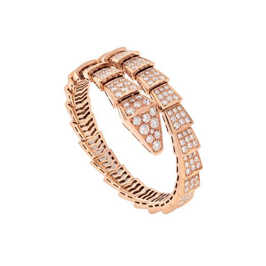 [Amore Jewelry]SERPENTI BRACELET 8MM PINK GOLD DIAMOND