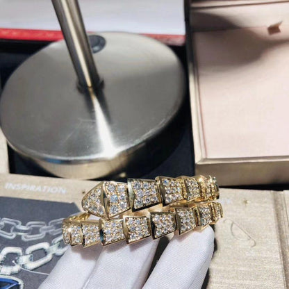 [Amore Jewelry]SERPENTI BRACELET 8MM GOLD DIAMOND