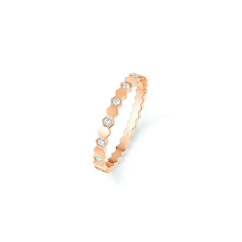[Amore Jewelry]BEE LOVE RING PINK GOLD DIAMOND