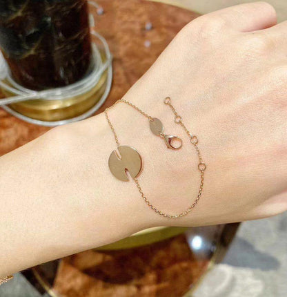 [Amore Jewelry]JEUX DE BRACELET MOP PINK GOLD DIAMONDS