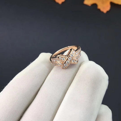 [Amore Jewelry]JEUX DE RING PINK GOLD DIAMOND