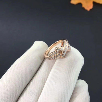 [Amore Jewelry]JEUX DE RING PINK GOLD DIAMOND