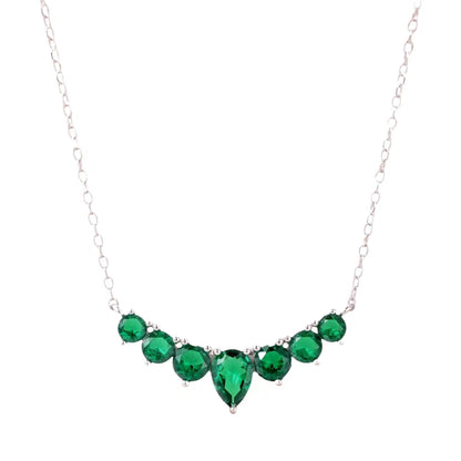 [Amore Jewelry]Dainty Colorful Heart Necklace