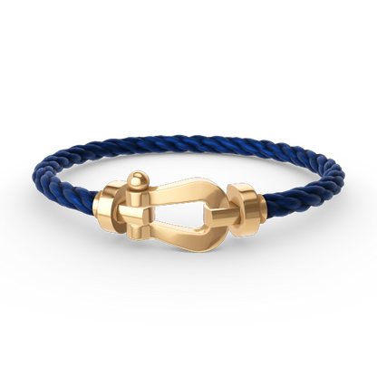 [Amore Jewelry]FORCE LARGE HORSESHOE NO DIAMOND BRACELET GOLD