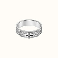 [Amore Jewelry]KELLY SILVER DIAMOND RING