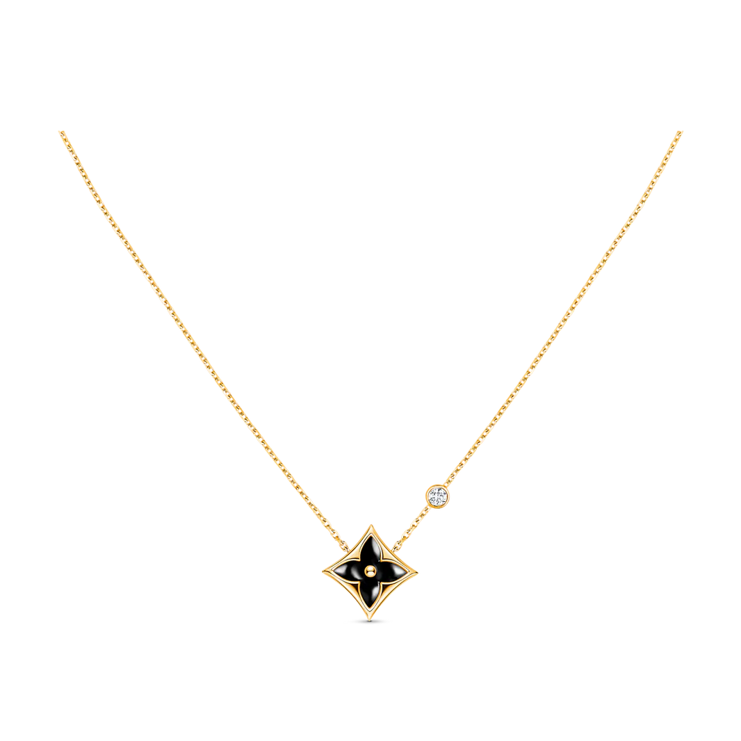 [Amore Jewelry]STAR BLACK MOP NECKLACE