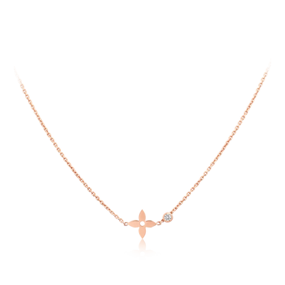 [Amore Jewelry]BLOSSOM PENDANT PINK GOLD AND DIAMOND