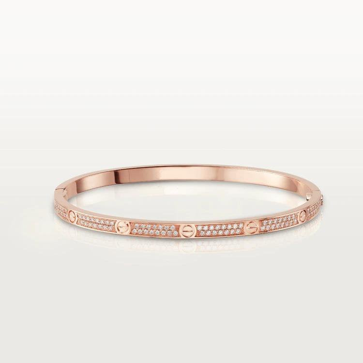 [Amore Jewelry]LOVE BRACELET 3.65MM DIAMOND-PAVED