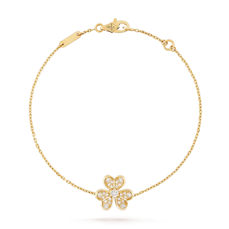 [Amore Jewelry]FRIVOLE GOLD FLOWER DIAMOND BRACELET