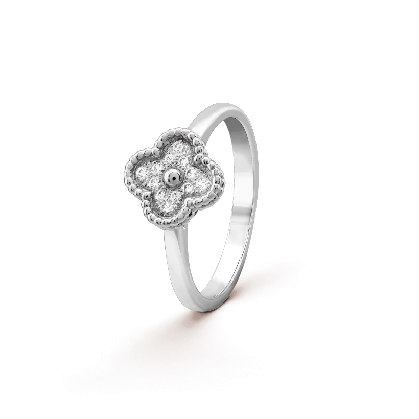[Amore Jewelry]CLOVER DIAMOND RING