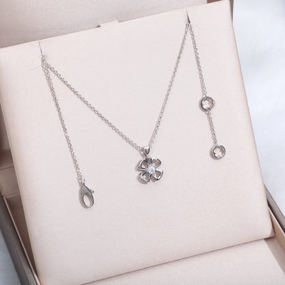 [Amore Jewelry]FIOREVER NECKLACE DIAMOND CENTER